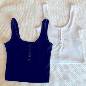 Crop tanks.